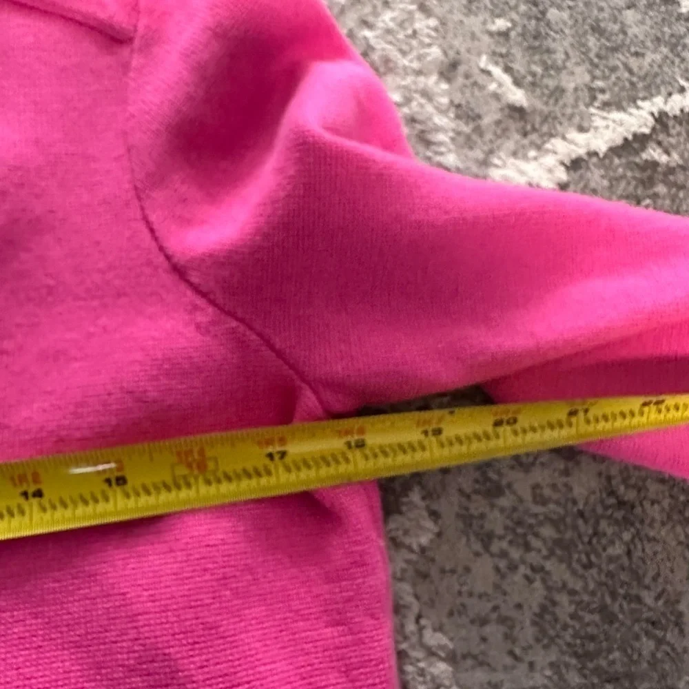Ralph Lauren Tops | RI Pink Knit
Zipper Jacket | Color: Pink size L petite - Picture 9 of 10